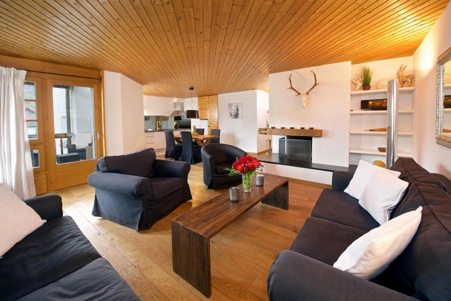 Schweizerhof Ferienwohnungen Lenzerheide 2 חדר תמונה